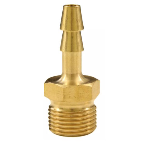 ELMAG HANDELS GMBH Druckluft Schlauchtülle Messing mit Überwurfmutter IG 1/4 für 6 mm Schlauch