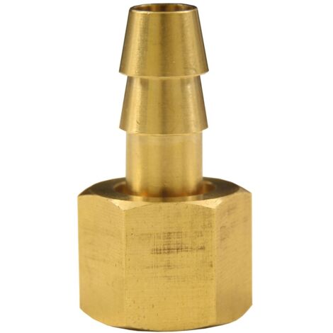 ELMAG Schlauchtülle mit Überwurfmutter, IG 1/2, 9 mm, Messing