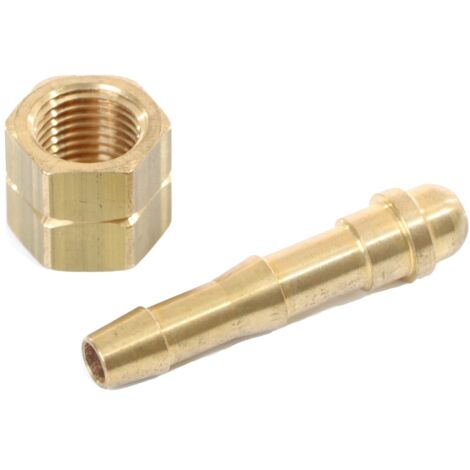 ELMAG Schlauchtülle mit Überwurfmutter IG 1/4-LINKS, 6 mm