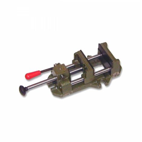 ELMAG Schnellspannschraubstock, QUICK GRIP, 4 / 100 mm, inkl. 1 Prismenbacken, Spannweite 100mm