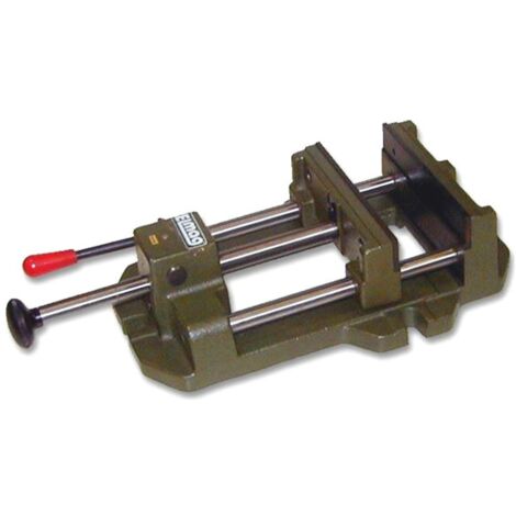 ELMAG Schnellspannschraubstock, QUICK GRIP, 8 / 200 mm, inkl. 1 Prismenbacken, Spannweite 200mm