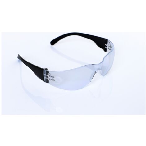 ELMAG Schutzbrille farblos schwarz Kindergröße PC2mm kratzfest & antifog