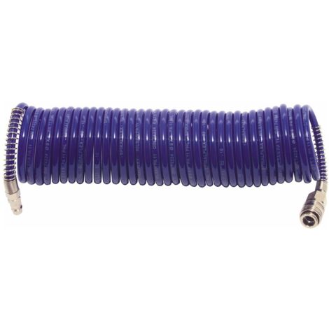 ELMAG Spiralschlauch-Set RILSAN, Ø 6x8 mm, 10 m, max. 10 bar