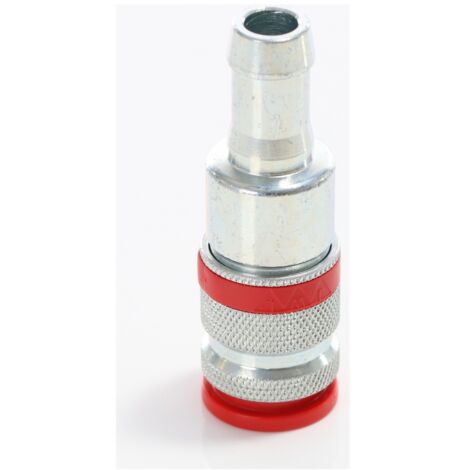 ELMAG Stahlkupplung JWL Serie 520, DN 7,8, mit Schlauchtülle 13 mm