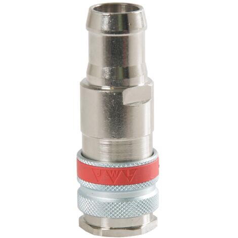 ELMAG Stahlkupplung JWL Serie 600, DN 10, mit Schlauchtülle 13mmkompatibel zu Serie 27/1700