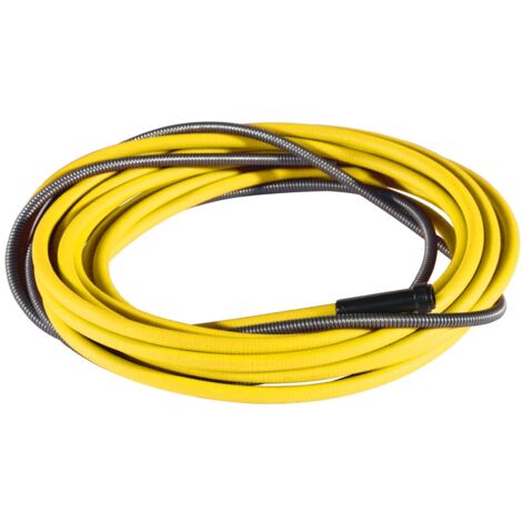 ELMAG Stahlseele 3,4 m gelb, für Stahl-Schweißdraht Ø 1,2 - 1,6 mm, IØ/AØ 2,5/4,5mm