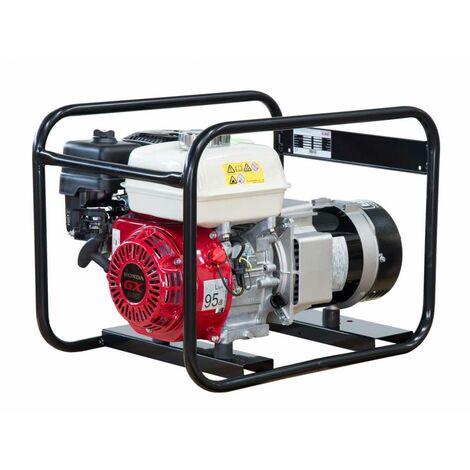 Stromgenerator Stromerzeuger 3300W Generator Stromaggregat mit Honda Motor GX200 