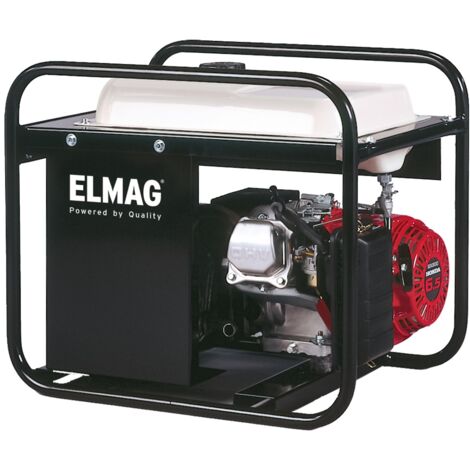 ELMAG Stromerzeuger SEBS 3310W/11-AVR mit HONDA-Motor GX200 mit Großtank und AVR-Regelung (semi-schallgedämmt)