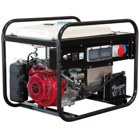 ELMAG Stromerzeuger SEBS 7500WD/25-AVR mit HONDA-Motor GX390 mit Großtank, erhöhte Schieflastfähigkeit und AVR-Regelung (semi-schallgedämmt)