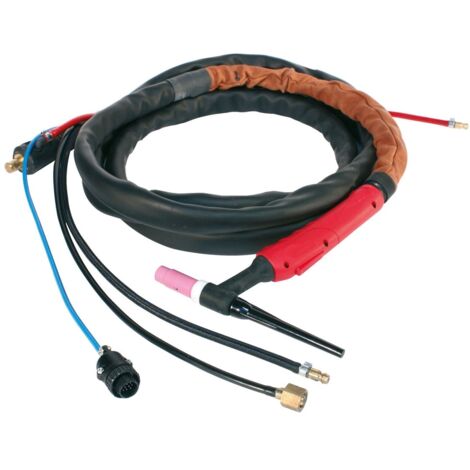 ELMAG WIG-Schlauchpaket SR 18/4m - HF, für TIG SOUND´s mit Wasserkühlung, SteckerØ 13mm 35/50mm²