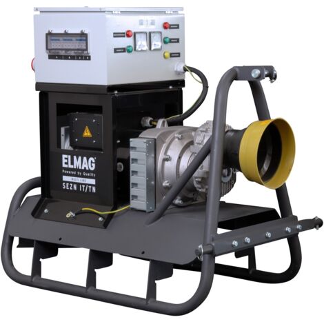 ELMAG Zapfwellen-Stromerzeuger SEZN 35WD-AVR-IT/TN für Haus- und Feldbetrieb, IP44, 1500UpM, bürstenlos