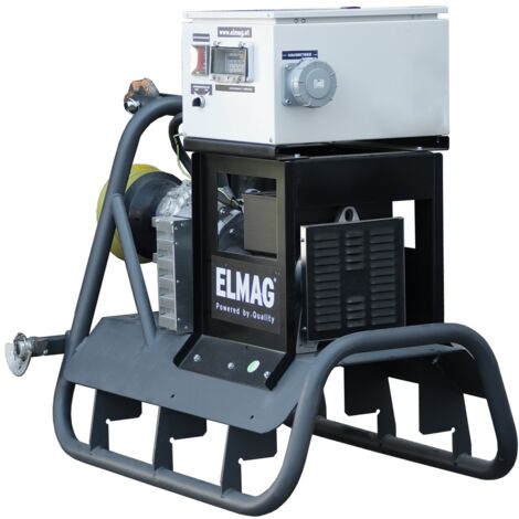 ELMAG Zapfwellen-Stromerzeuger SEZN 45WD-AVR-ECO nur für Hausbetrieb, IP44, 1500UpM, bürstenlos