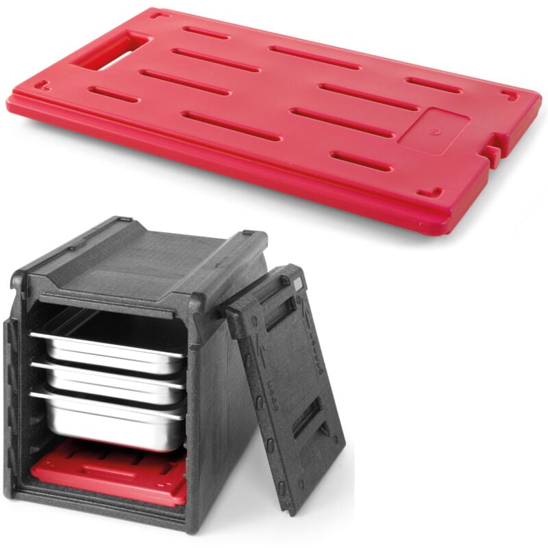 Insert élément chauffant pour thermobox, récipients isolants thermiques GN1/1 Hendi 707845