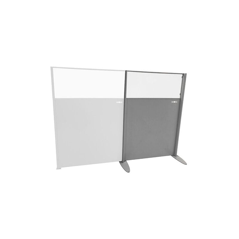 Matisère - Cloison de séparation amovible tôlée / Polycarbonate - Élément d'angle - Longueur 1200mm - CLOPO/1215/A