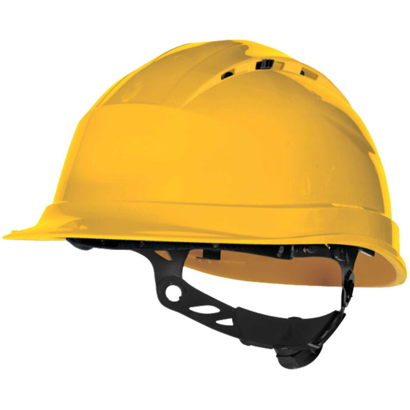 Delta Plus - elmetto cantiere quartz-up iv giallo