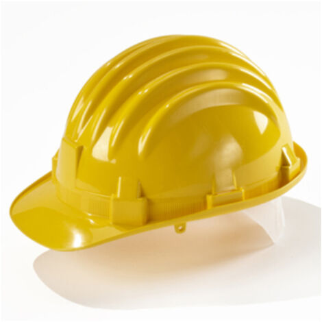 ELMETTO PROTEZIONE OMOLOGATO CE-EN397 GIALLO- 6,0 pz