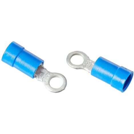 Elpress 400100117 plug-in Preaislado, rotonda, 1.5 – 2.5 mm², 3.7 driver (m-3.5 sezione) Diametro di larghezza, 100 Embornado, 6 pacchetto, blu
