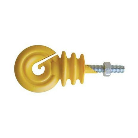 ELPRO - ISO/004 - Isolatore vite ferro con dado giallo