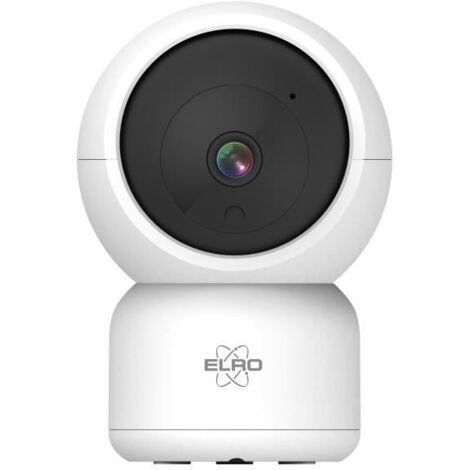 ELRO CI5000 Caméra de sécurité IP Wifi d'intérieur avec détecteur de mouvement et vision nocturne - Full HD 1080P avec sirène