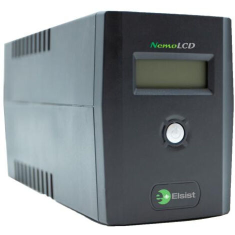 Elsist NemoLCD 65 gruppo di continuità (UPS) A linea interattiva 0,65 kVA 240 W 2 presa(e) AC