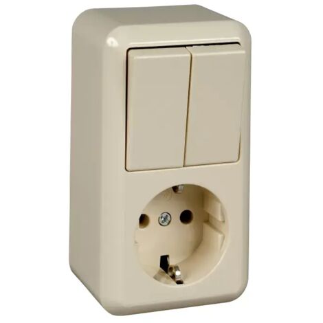 ELSO COMBI 5 10 A/16 A CONTURA TERMINAL, PEARL, 388500