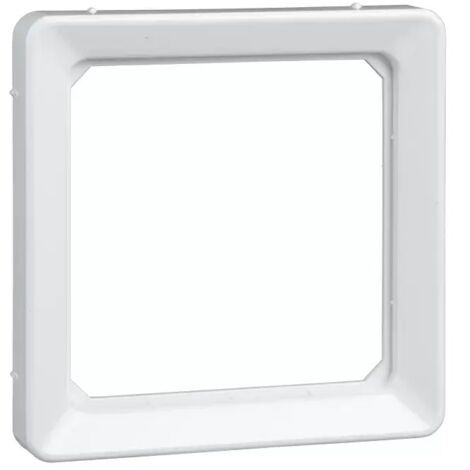 Elso Kombirahmen für Zentralplatte 50x50 FASHION/RIVA/SCALA reinweiß 203084