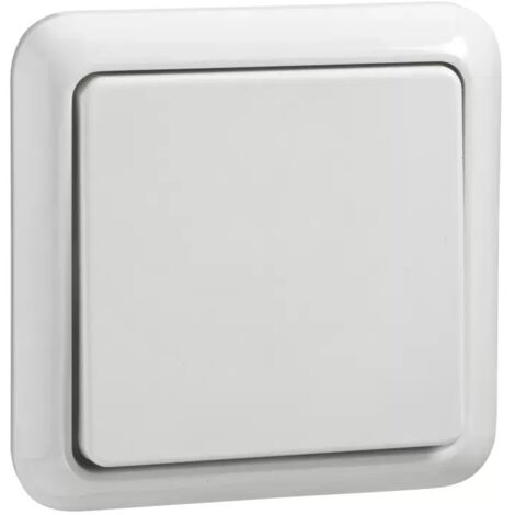 Elso Universal-Schalter 10A FASHION IP44 Steckklemme reinweiß 221604