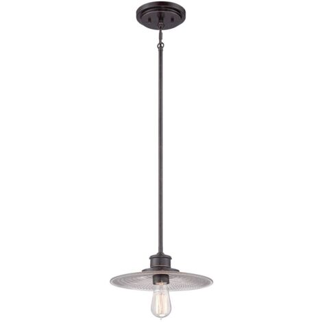 Elstead - 1 Light Dome Decke Mini Anhänger Imperial Bronze, E27