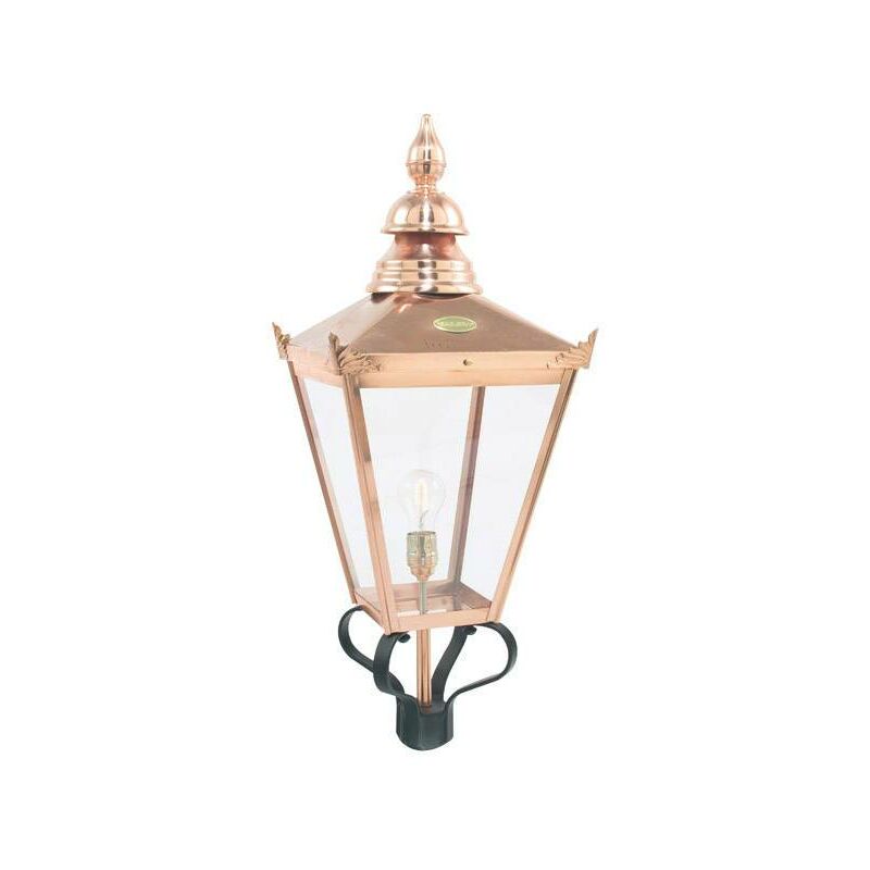 Elstead Lighting - Elstead - 1 Light Outdoor Post Lantern Copper, 50,61 IP44, E27