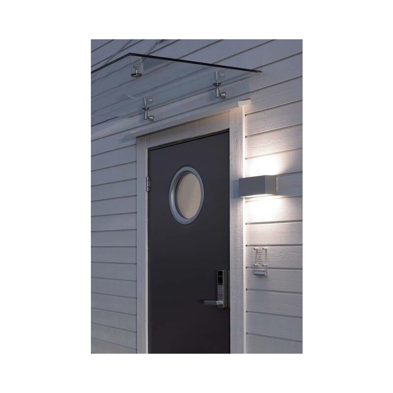 Elstead - 1 Light Outdoor Up / Down Wall Lantern Light Graphite IP65, E27