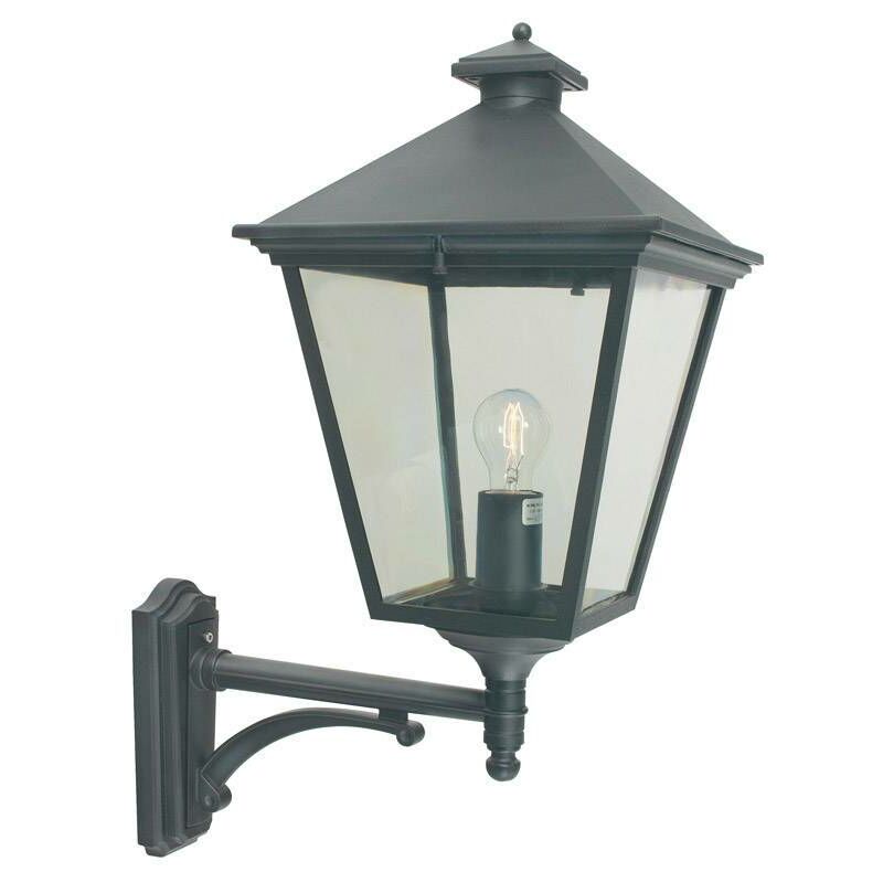 Elstead Lighting - Elstead - 1 Light Outdoor Wall Lantern Light Black IP54, E27