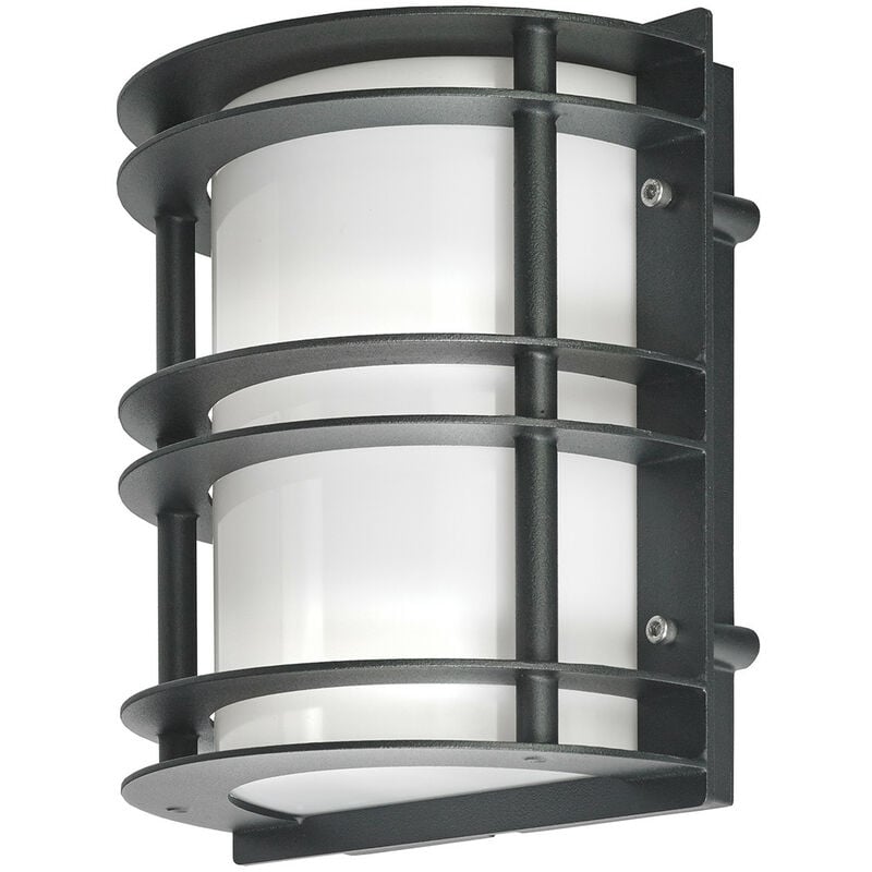 

Elstead - 1 lámpara de pared exterior negra IP55, E27