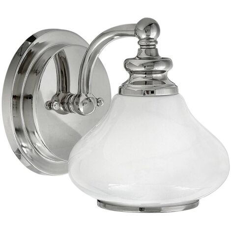 Elstead Ainsley - Applique da interno a 1 luce Cromo lucido IP44, G9