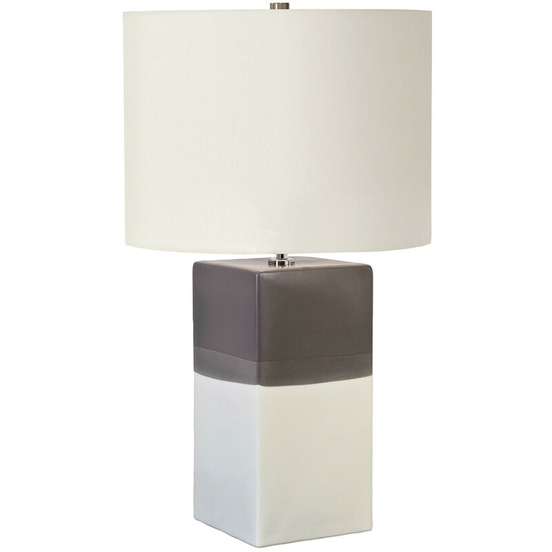 Alba - 1 Light Table Lamp Cream, E27 - Elstead