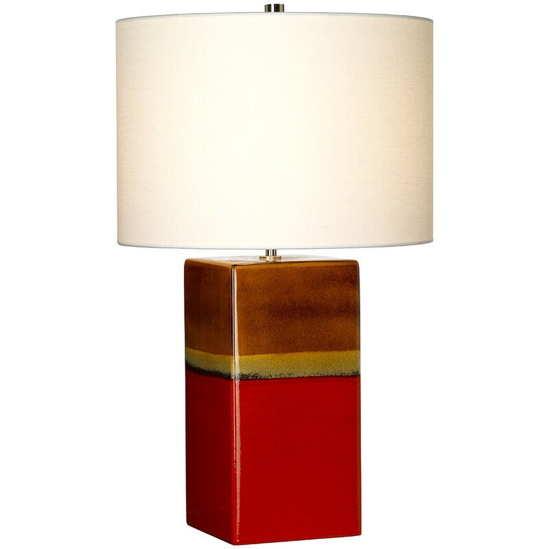 Elstead Lighting - Elstead Alba - 1 Light Table Lamp Red, E27