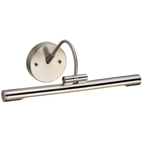 Elstead Alton - LED 1 Light Small Picture Wandleuchte Nickel gebürstet