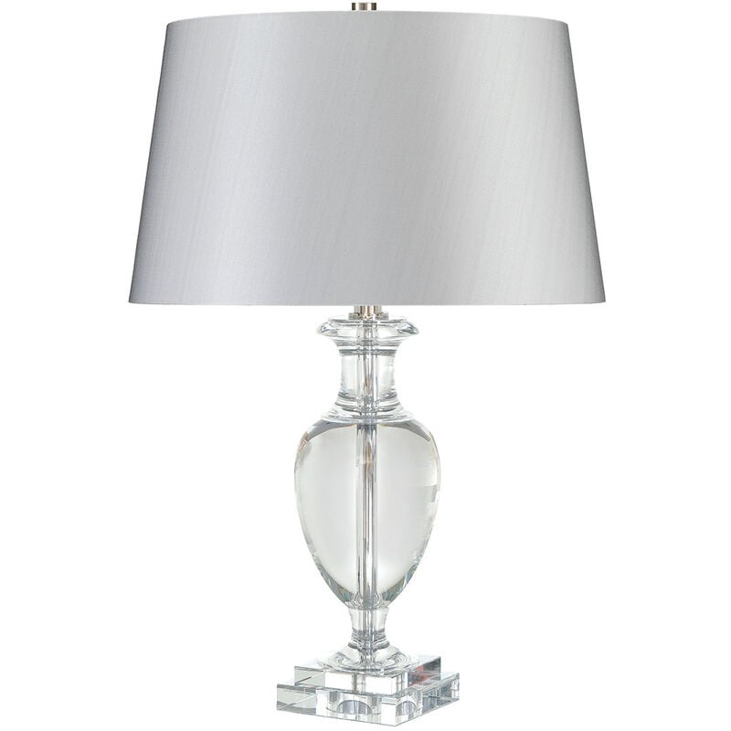 Elstead Antonia - 1 Light Table Lamp Clear, E27