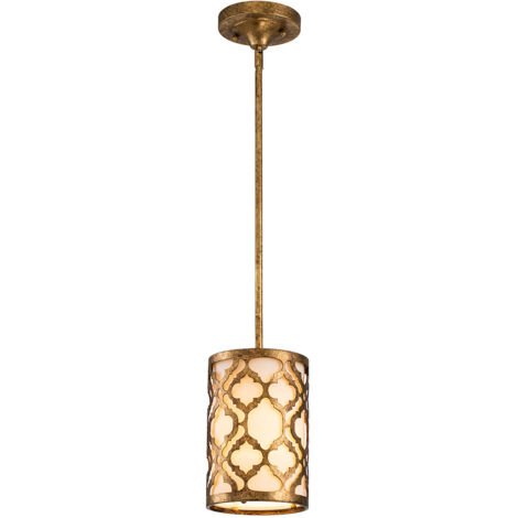 Elstead Arabella - Pendente Mini Duo-Mount 1 Luce Soffitto Oro, E27