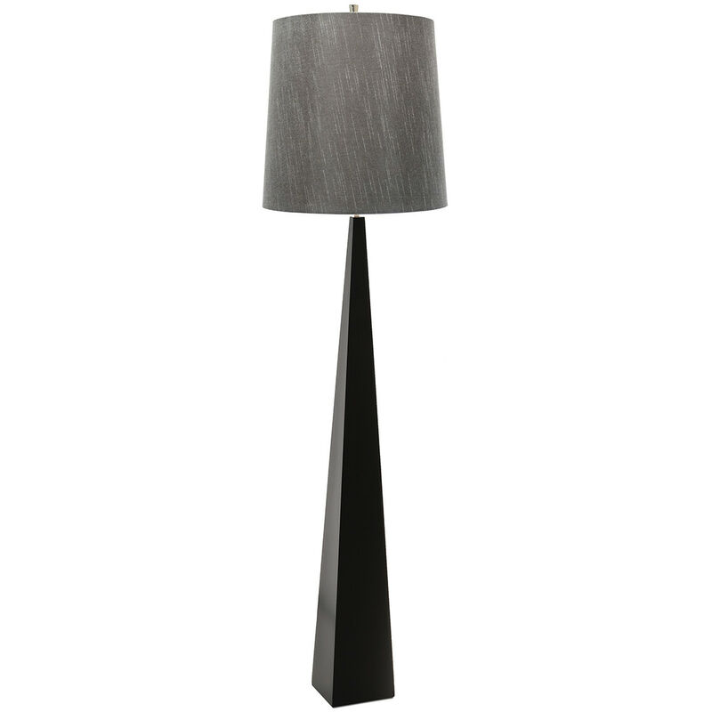 Ascent - 1 Light Floor Lamp Black, E27 - Elstead