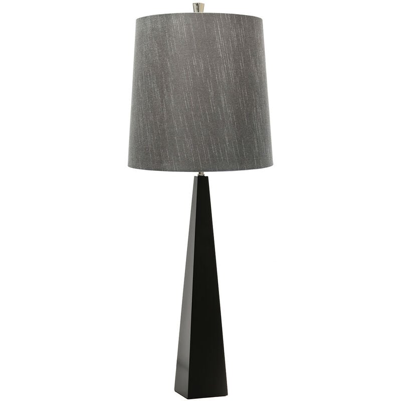 Ascent - 1 Light Table Lamp Black, E27 - Elstead