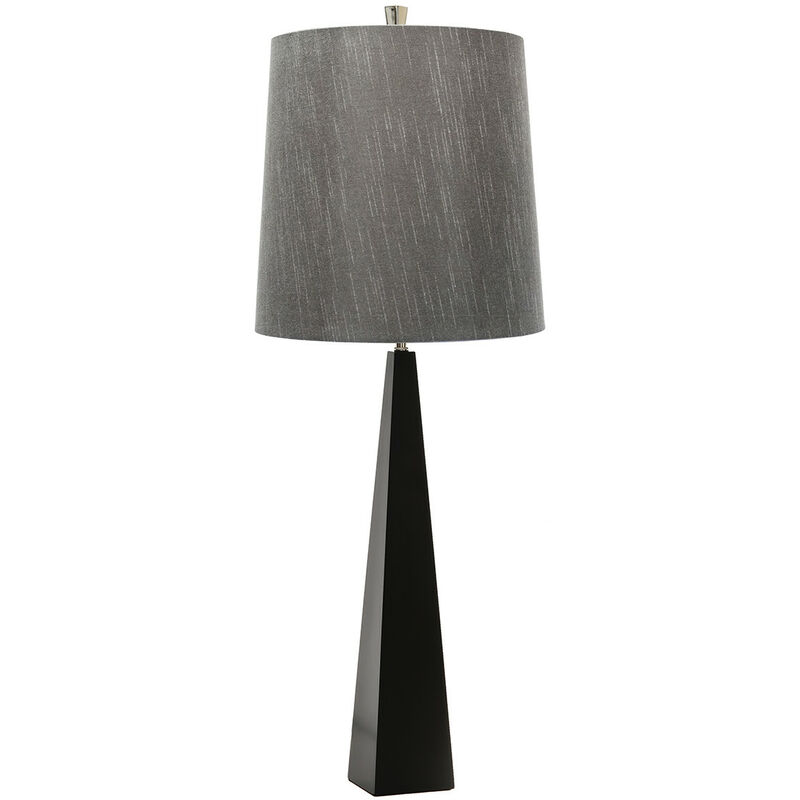 

Elstead - Ascent - Lámpara de mesa 1 luz Negra, E27