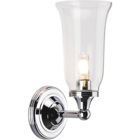 Elstead Austen - Applique da parete per bagno 1 luce Cromo lucido IP44, G9