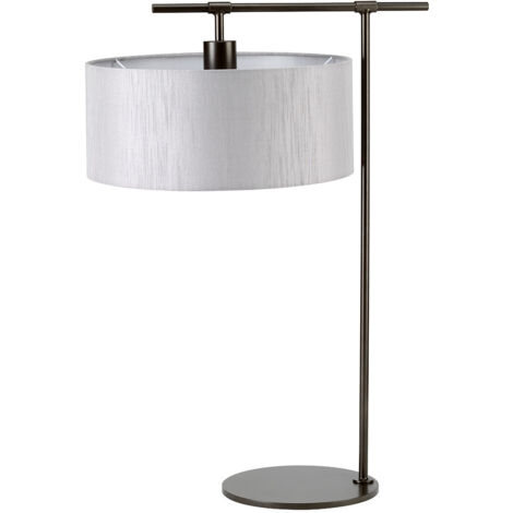 Elstead Balance - Lampada da tavolo 1 luce marrone scuro, E27