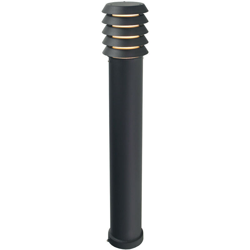 

Elstead - Baliza de exterior grande 1 luz Negro IP65, E27