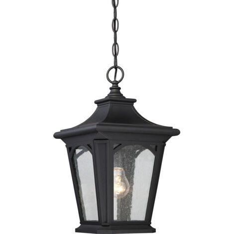 Elstead Bedford - 1 leichte kleine Kettenlaterne - Mystic Black Finish, E27