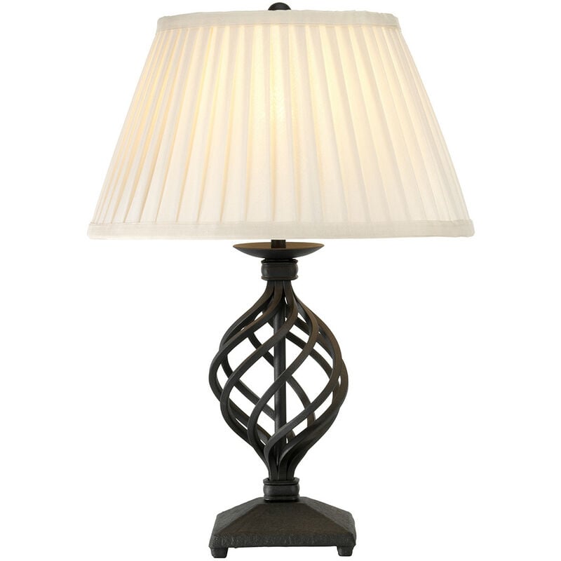 Belfry - 1 Light Table Lamp Black, E27 - Elstead