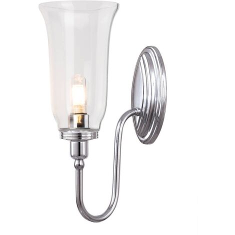 Elstead Blake - Applique da parete per bagno 1 luce Cromo lucido IP44, G9