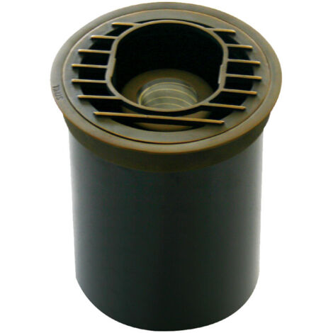 Elstead Bronze - Faretto da incasso a terra a LED 3 luci da esterno inclinabile bronzo IP44
