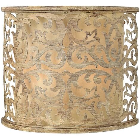 Elstead Carabel - Applique da interno a 2 luci Champagne spazzolato, E14