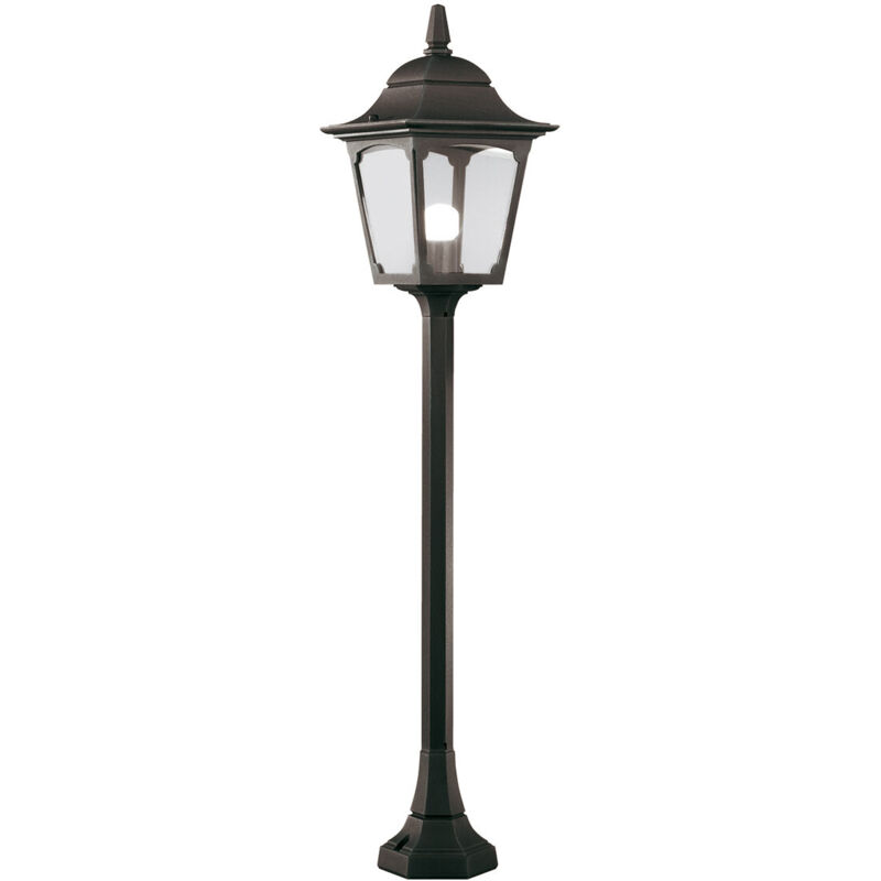 Elstead Chapel - Lampioncino da esterno 1 luce Nero IP44, E27